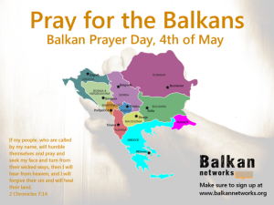 balkan day of prayer